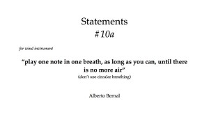 sound statements #10